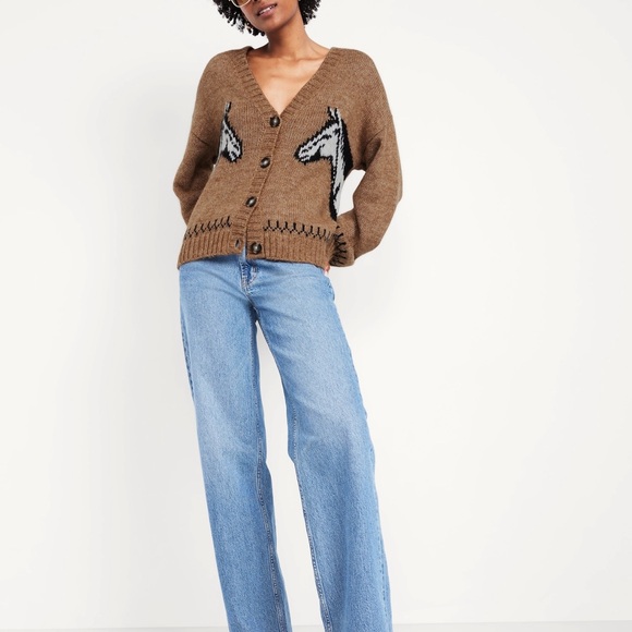 NWT SOLD OUT horse wool blend cardigan - Picture 3 of 11